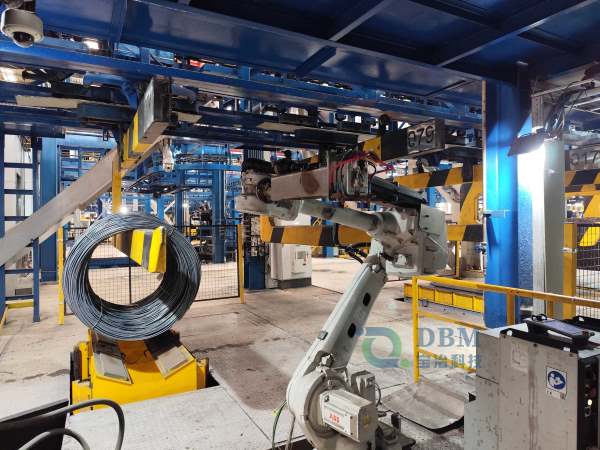 线卷机器人自动挂牌系统