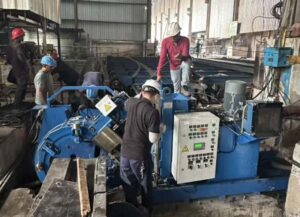 宝冶科技安哥拉项目，棒材计数