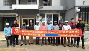 宝冶科技安哥拉项目，棒材计数