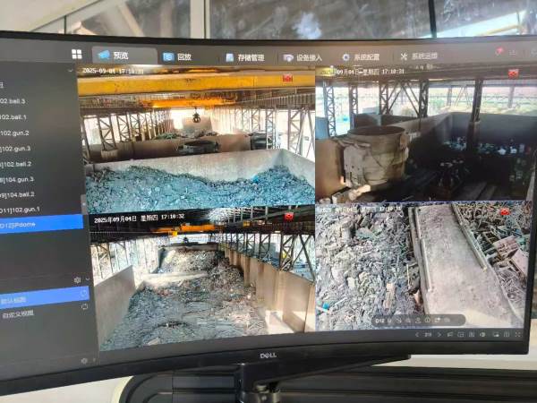 无人行车, 钢铁厂行车