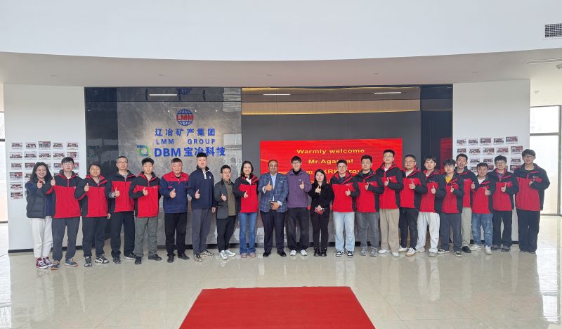 India customer visit, 宝冶科技印度客户, 连铸自动加渣系统考察
