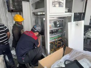 宝冶科技棒材自动计数分离系统赋能沙特W钢厂智能打包线